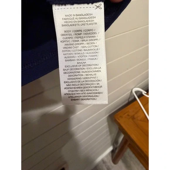 Polo Ralph Lauren Kids Navy Blue Dog Life Vest Graphic T Shirt Size M 8/10 - Picture 5 of 8